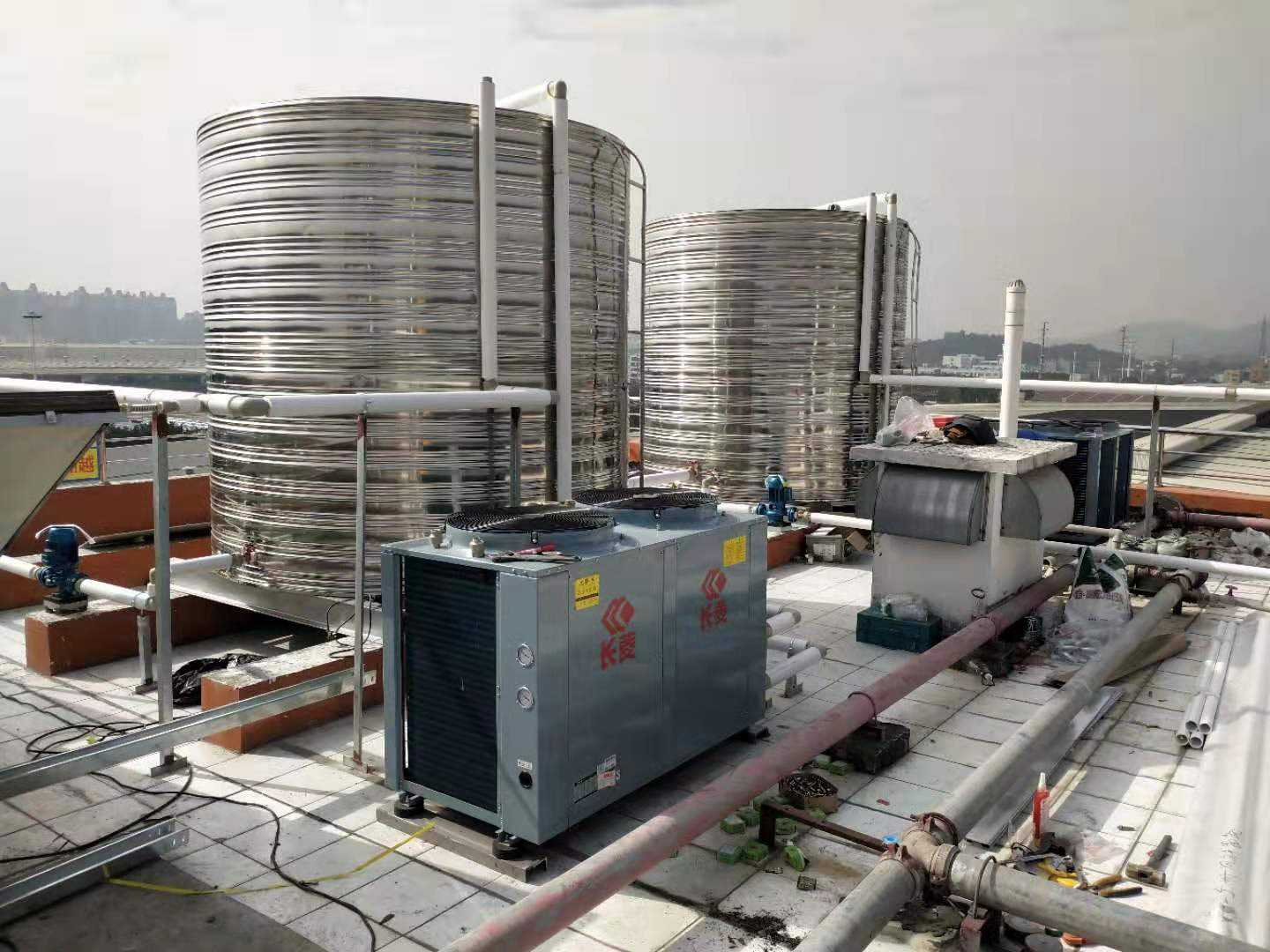 工廠太陽能熱水工程